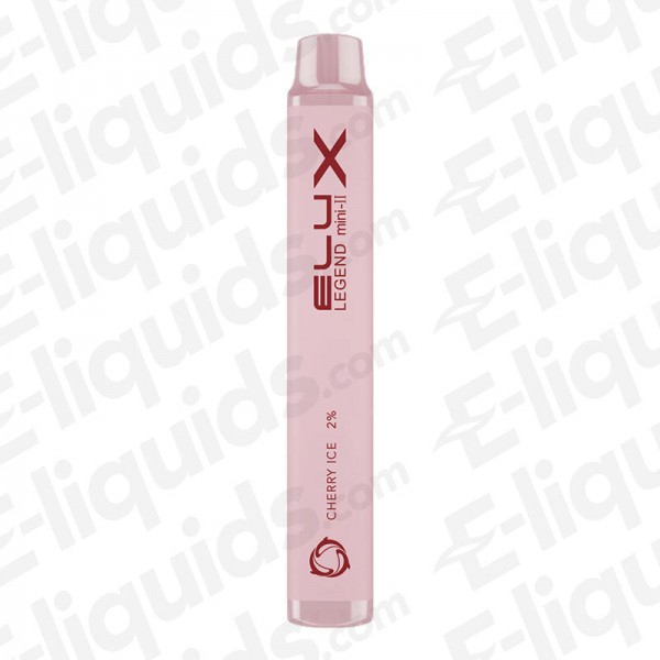 Cherry Ice Legend Mini 2 Disposable Vape Device by Elux