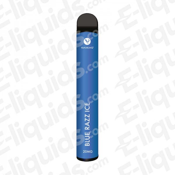 Blue Razz Ice Puff Bar Disposable Vape Device by Vaporlinq