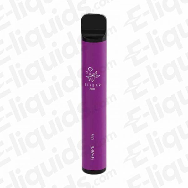 Grape Disposable Vape Device 0MG by Elf Bar