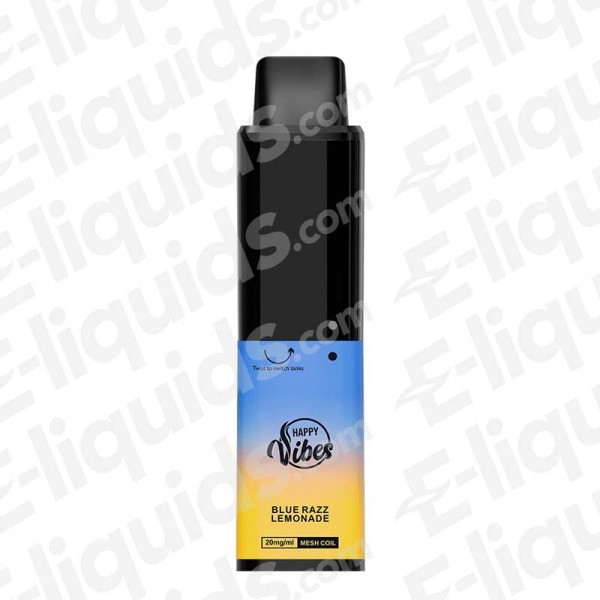 Happy Vibes Twist Blue Razz Lemonade Disposable Vape