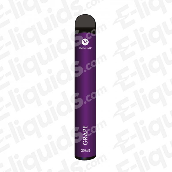 Grape Puff Bar Disposable Vape Device by Vaporlinq