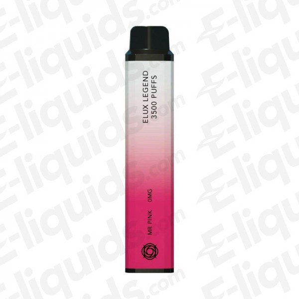 Mr Pink Elux Legend 3500 Disposable Vape Device 0mg