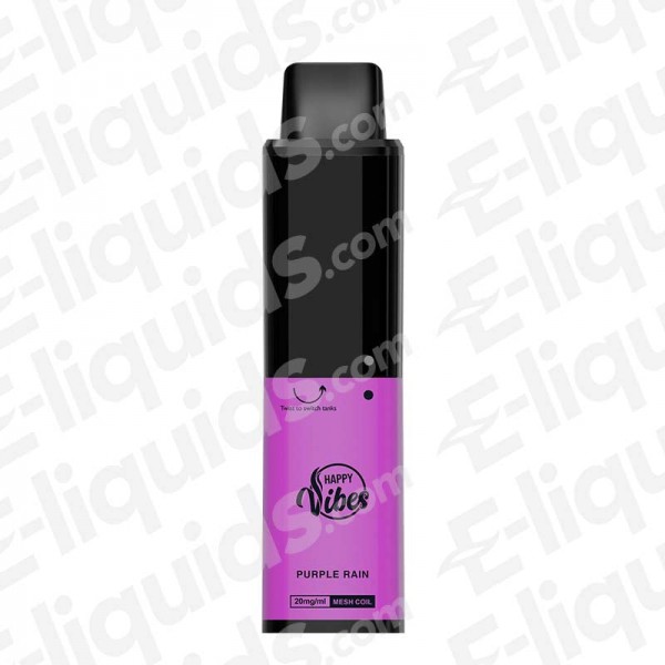 Happy Vibes Twist Purple Rain Disposable Vape