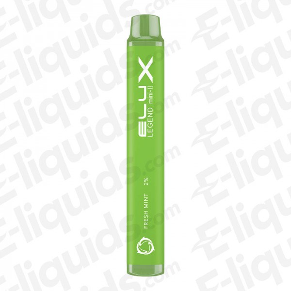 Fresh Mint Legend Mini 2 Disposable Vape Device by Elux