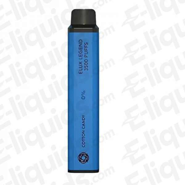 Cotton Candy Elux Legend 3500 Disposable Vape Device 0mg