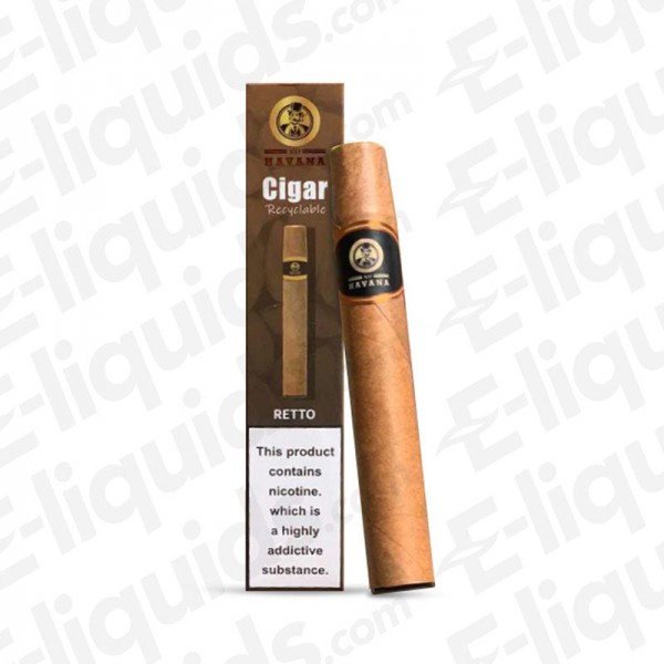 Retto XO Havana Cigar 600 Disposable Vape Device