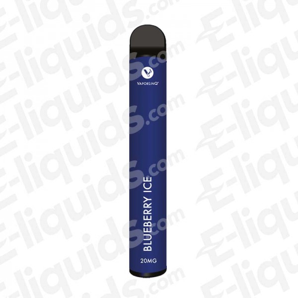 Blueberry Ice Puff Bar Disposable Vape Device by Vaporlinq