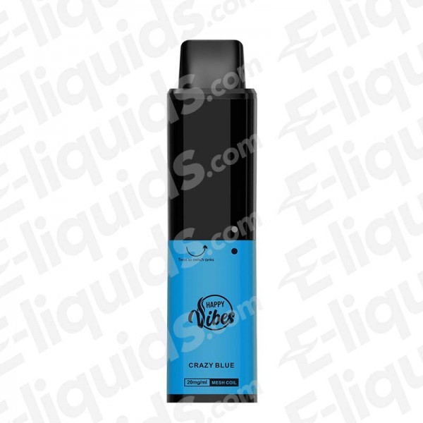 Happy Vibes Twist Crazy Blue Disposable Vape