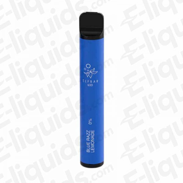 Blue Razz Lemonade Disposable Vape Device 0MG by Elf Bar