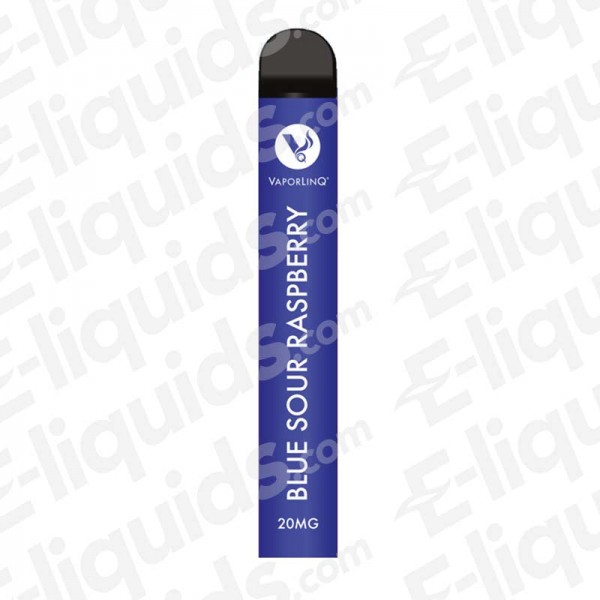 Blue Sour Raspberry Puff Bar Disposable Vape Device by Vaporlinq