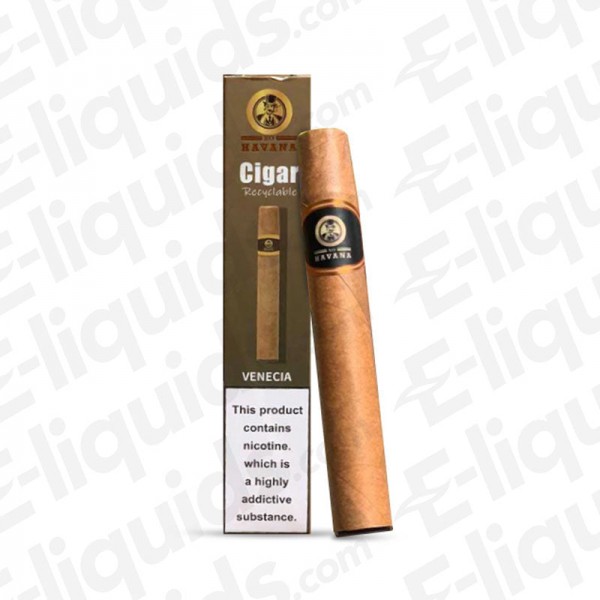 Venecia XO Havana Cigar 600 Disposable Vape Device