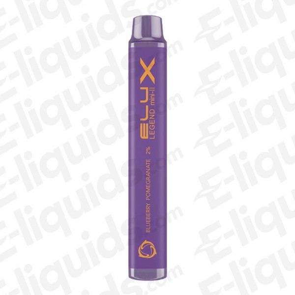 Blueberry Pomegranate Legend Mini 2 Disposable Vape Device by Elux