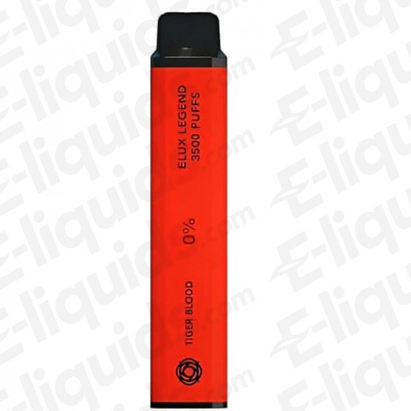 Tiger Blood Elux Legend 3500 Disposable Vape Device 0mg