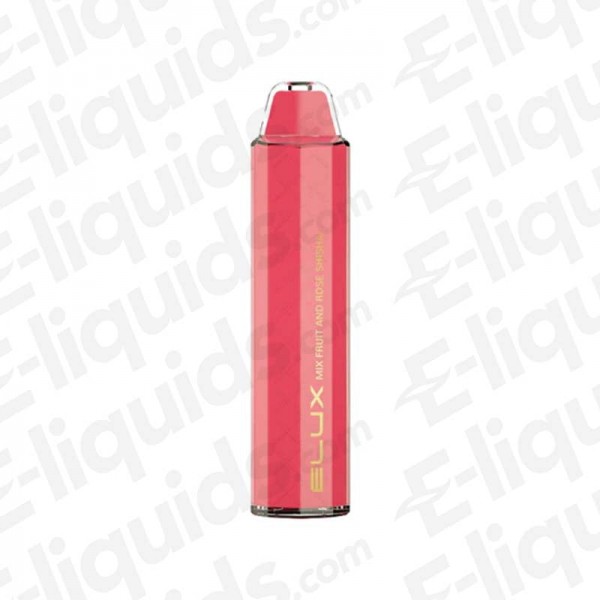 Mix Fruit And Rose Shisha Elux Crystal 600 Disposable Vape Device