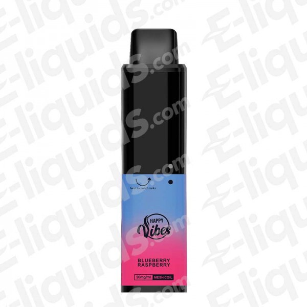 Happy Vibes Twist Blueberry Raspberry Disposable Vape