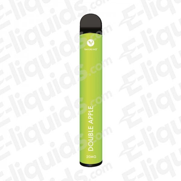 Double Apple Puff Bar Disposable Vape Device by Vaporlinq