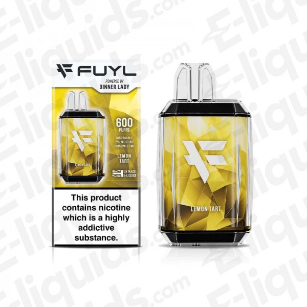 Lemon Tart Dinner Lady FUYL Disposable Vape Device