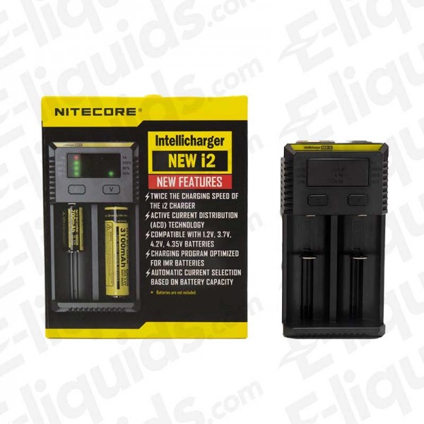 Nitecore i2 Intellicharger Vape Battery Charger