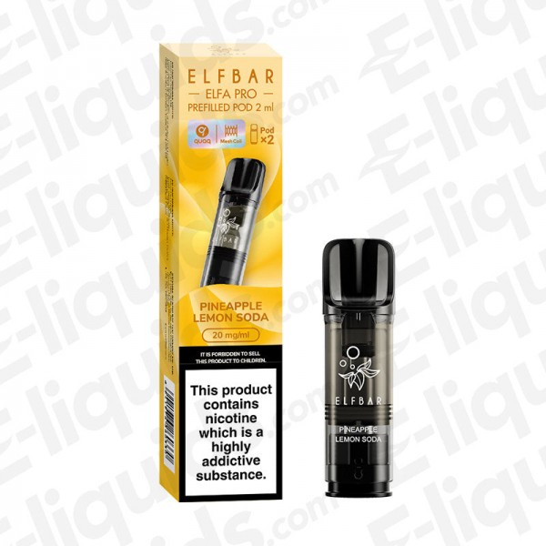 Elf Bar ELFA PRO Pre-Filled Vape Pods - Pineapple ...