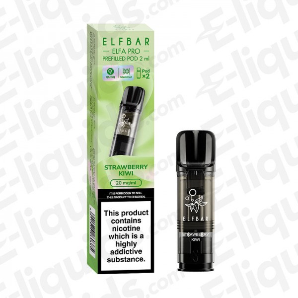Elf Bar ELFA PRO Pre-Filled Vape Pods - Strawberry...