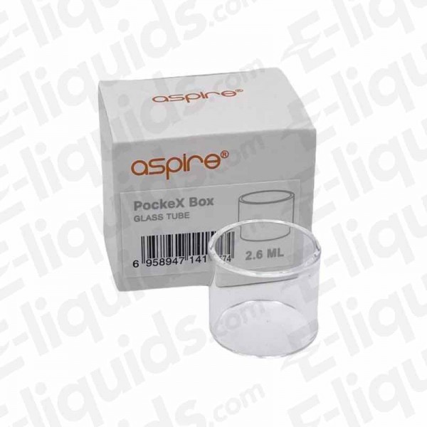 Aspire PockeX Box Replacement Glass XL
