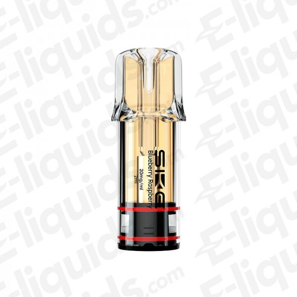 SKE Crystal Pre-filled Vape Pods - Blueberry Raspb...